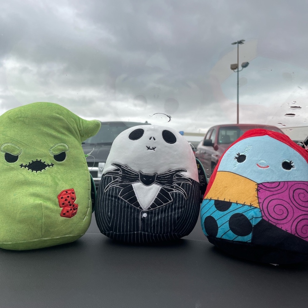 The nightmare before christmas squishmellows.
